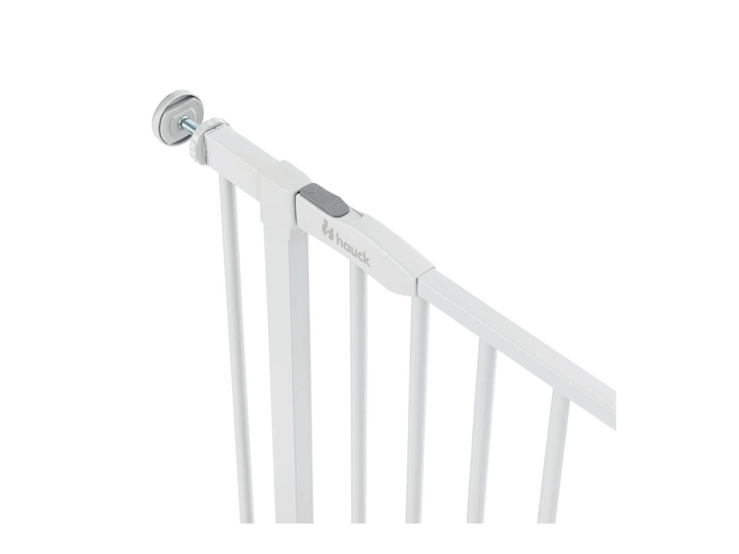 Hauck Tür- & Treppenschutzgitter Open N Stop in Weiss, ohne Bohren, erweiterbar von 84 bis 89 cm - Bild 2