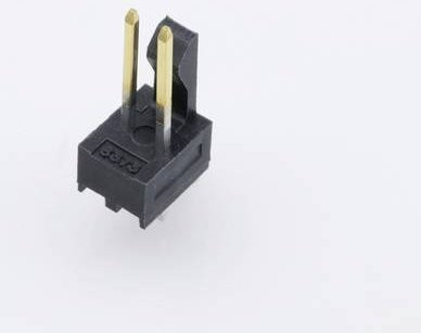 Molex Stiftleiste Standard in Schwarz und Gold mit 2.54mm Rastermaß - Bild 1