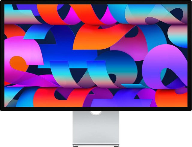 Apple Studio Display 27 Zoll 5K UHD Monitor mit neigungsverstellbarem Standfuß in Silber - Bild 1