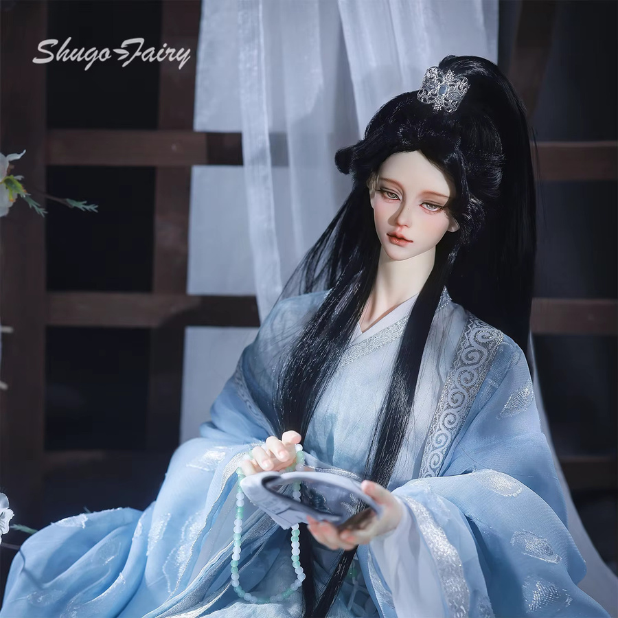 Shugafairy BJD Puppe Pfirsich Fullset, Hanfu Kostüm, LLS72 Körper - Bild 3