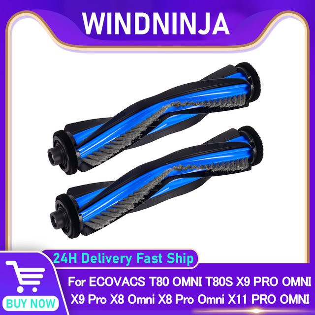 Ecovacs Hauptbürste Ersatzteil in Blau für Roboterstaubsauger T80S Pro T80S X9 PRO OMNI X9 Pro X11 PRO OMNI T50 MAX - Bild 1