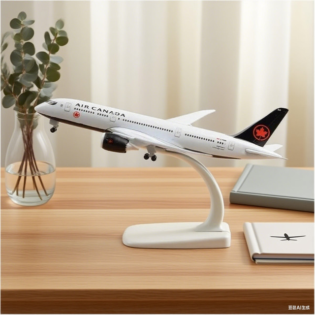 ZOCO B787 Kanada Airlines Flugzeugmodell, 1:400, Metall, 20 cm - Bild 1