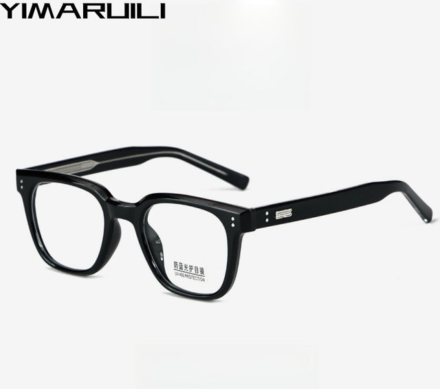 Yimaruili k9136 Korrektionsbrille, Herren, Vollrand, quadratisch, TR90, Blaulichtfilter - Bild 1