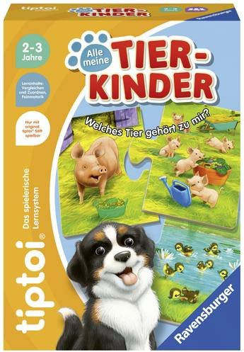 Ravensburger tiptoi Tierwelt Lernspielzeug für Kinder von 2-3 Jahren - Bild 1