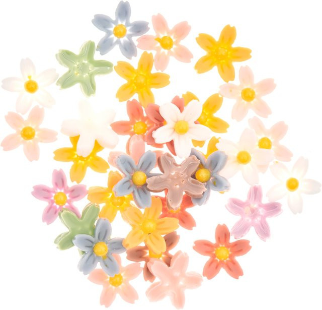 Rico Design Füllmaterial für Resin Blumen in Erdfarben Multicolor - Bild 1