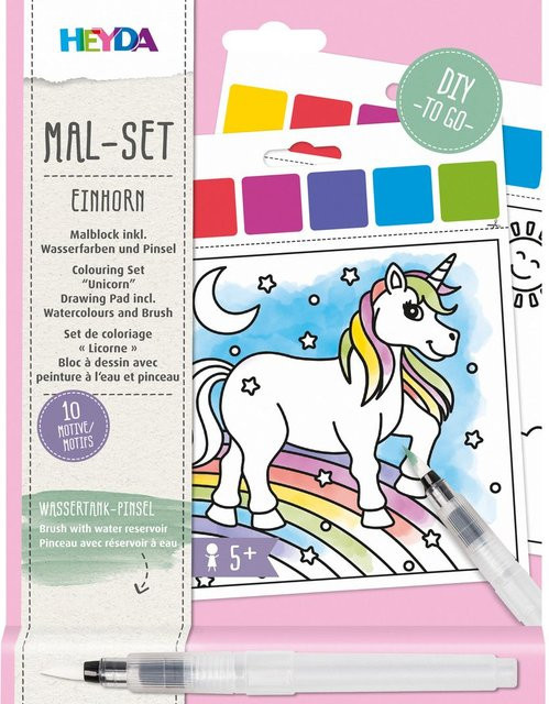 Heyda Mal-Set Einhorn - Bild 1