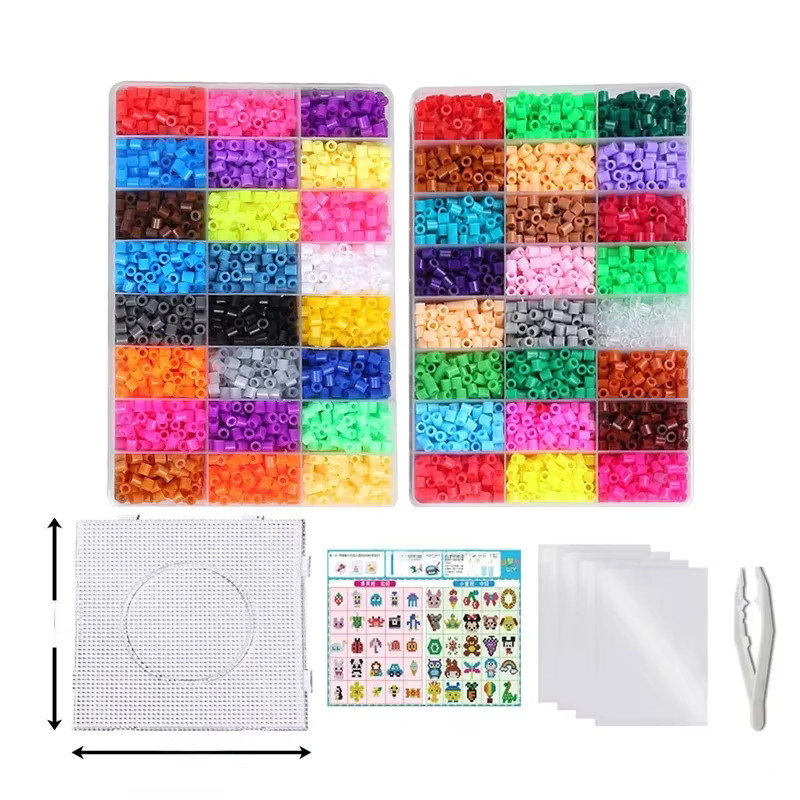Hama Perlen Set, 72 Farben, Bunt / Mehrfarbig - Bild 2