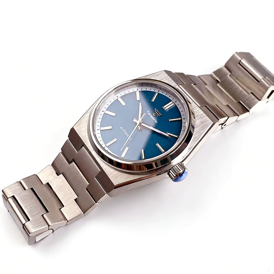Tandorio Armbanduhr, Automatik, Edelstahl, Saphirglas, 40 mm, Herren - Bild 3