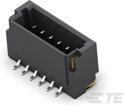 TE Connectivity Einbau-Stiftleiste Standard 2367197-6 Schwarz aus Kunststoff auf Vollrolle - Bild 1