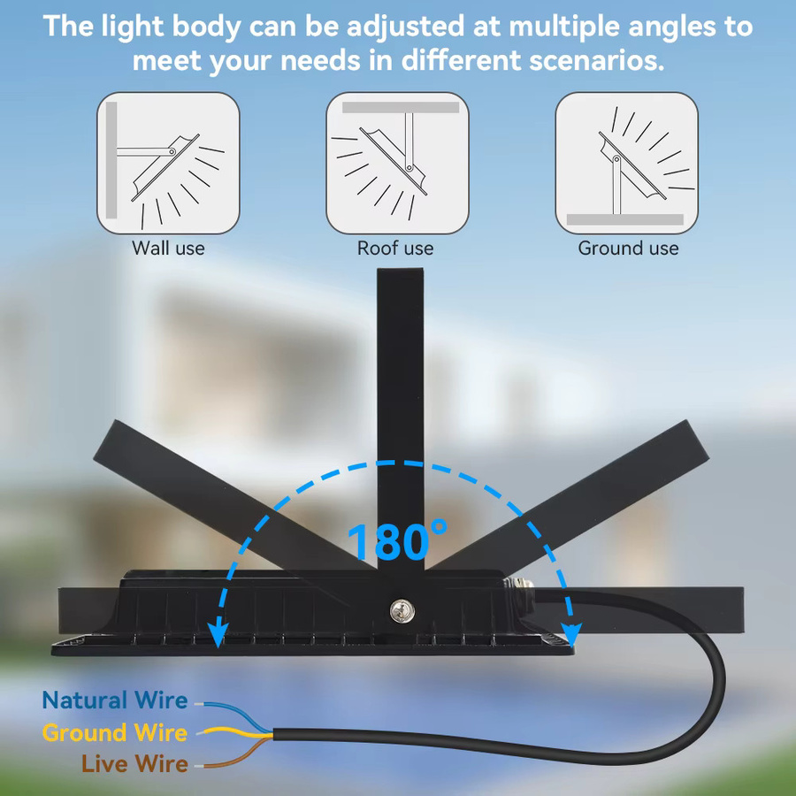 TUYA Smart RGB Flutlicht RGBCW mit WIFI-Steuerung, IP65 Outdoor Strahler für Garten und Außenbereich, Mehrfarbig - Bild 5