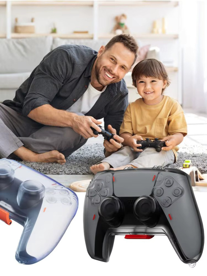 Transparente All-Inclusive-Schutzhülle aus PC für deinen PS5 Wireless Game Controller - Bild 5
