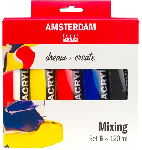 Talens AMSTERDAM Acrylfarben-Set Mix in Multicolour - Bild 1