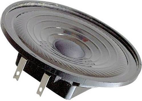 Visaton K 64 WP Kleinlautsprecher Schwarz 50 Ohm 2W - Bild 1