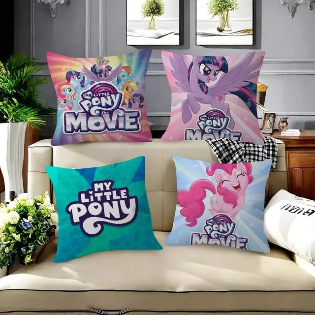 Kissenbezug My Little Pony Anime Design Multicolour B/B: 30 x 30 cm - Bild 1