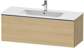 Duravit Waschtischunterschrank D-Neo beige matt, wandhängend, B: 121 cm, T: 46,2 cm, H: 44 cm - Bild 1