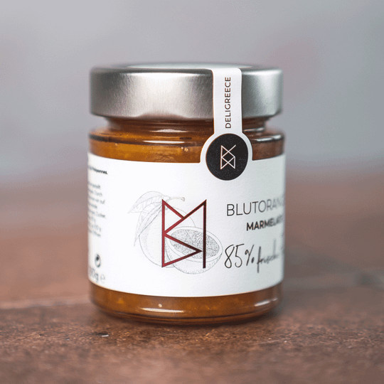Deligreece Blutorangen-Zitrusmarmelade 180 g - Bild 1