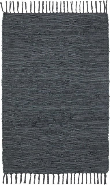 Mömax Fleckerlteppich Julia 3 in Dunkelgrau, B/T: 70 x 230 cm - Bild 1