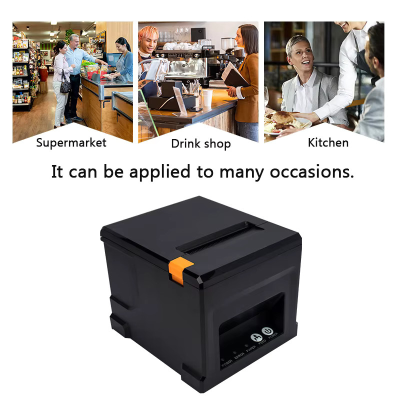 NETUM NT-8330 Tragbarer Bluetooth Thermoprint-Empfangsdrucker mit automatischem Cutter für Android und iOS in Schwarz - Bild 5