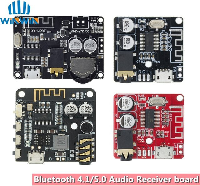 Bluetooth Audio Receiver Board DIY Wireless Stereo Musik Modul mit MP3 Verlustfreier Decoder Unterstützung für 3,7-5V - Bild 1