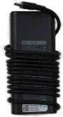 Dell AC Adapter 65W, 19.5V, 3Pin Barrel Plug, Schwarz - Bild 1