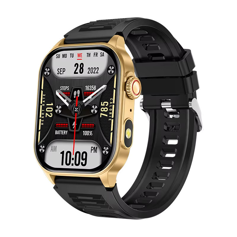 LIGE Smartwatch, Gold, Edelstahl, Unisex - Bild 6
