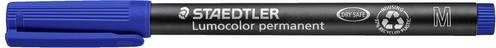 Staedtler Lumocolor permanent M DRY SAFE 317-3 Permanentmarker Blau - Bild 1