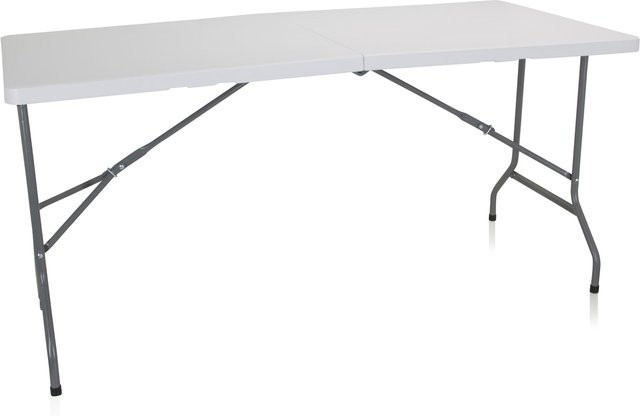 hjh OFFICE Klapptisch EASY UP MULTI II aus Metall und Kunststoff in Weiß - Bild 1
