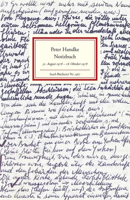 Notizbuch von Peter Handke - Bild 1