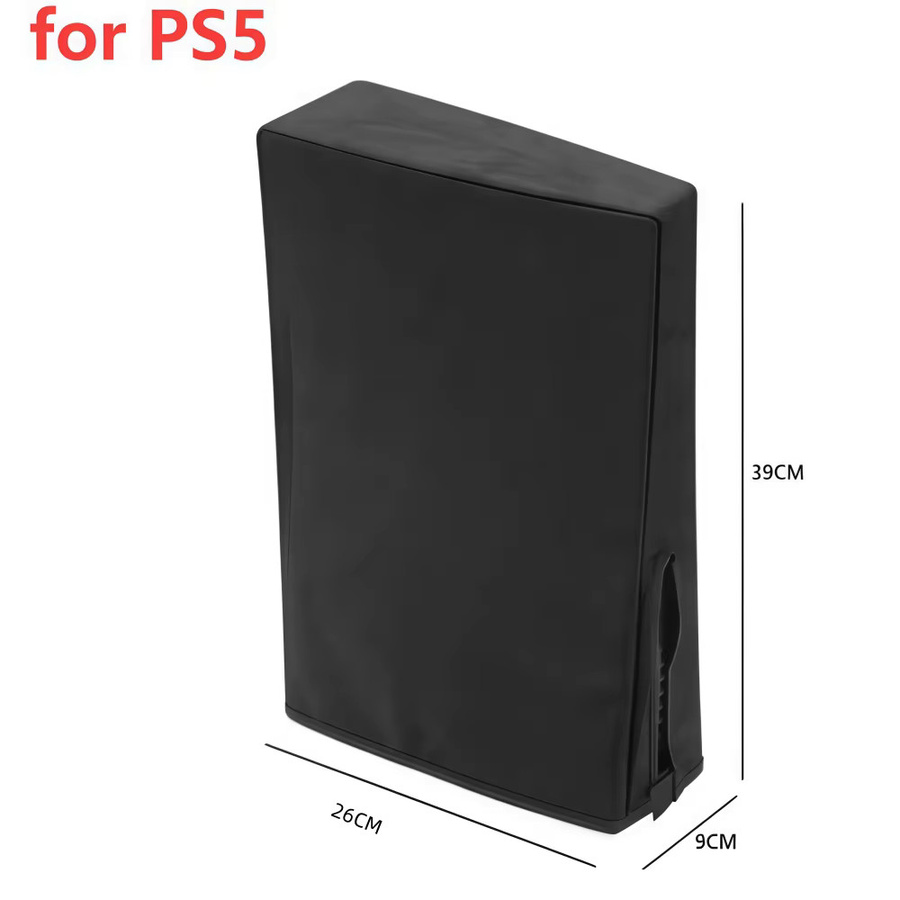Sony Staubschutzabdeckung für PlayStation 5 PS5 Slim Spielkonsole, kratzfeste Schutzhülle in Schwarz oder Grau - Bild 3