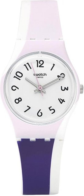 Swatch Armbanduhr, Kunststoff, Weiß, Damen - Bild 1