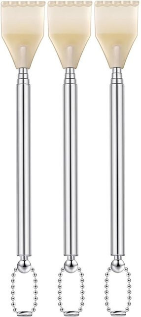 DUTRIEUX Teleskop-Rückenkratzer aus Edelstahl, 3/10er-Pack, Unisex - Bild 1