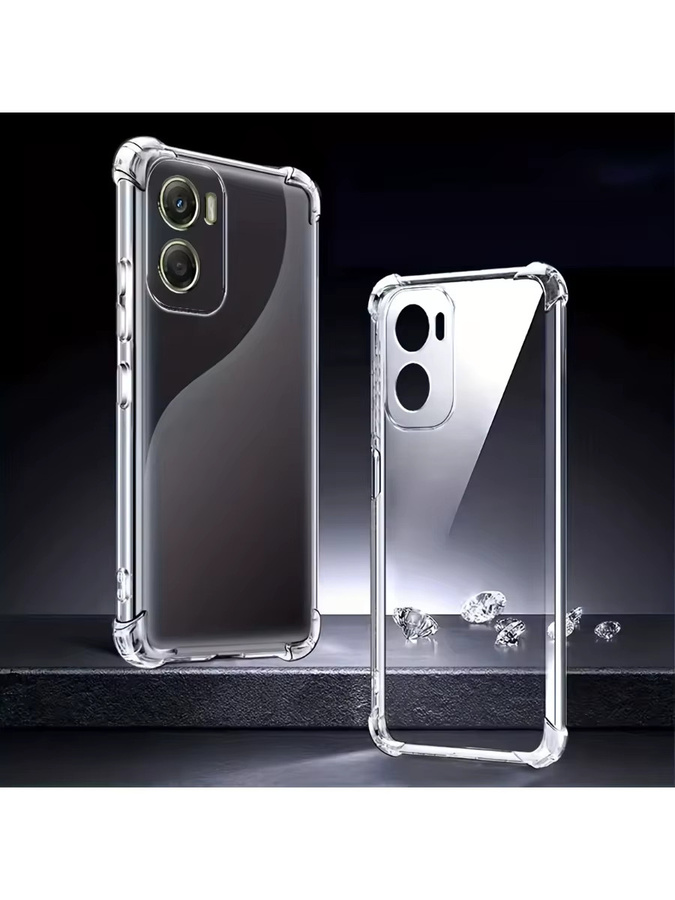 Transparente Silikon Handyhülle für Motorola MOTO G06 4G und Motorola G06 Power - Bild 4