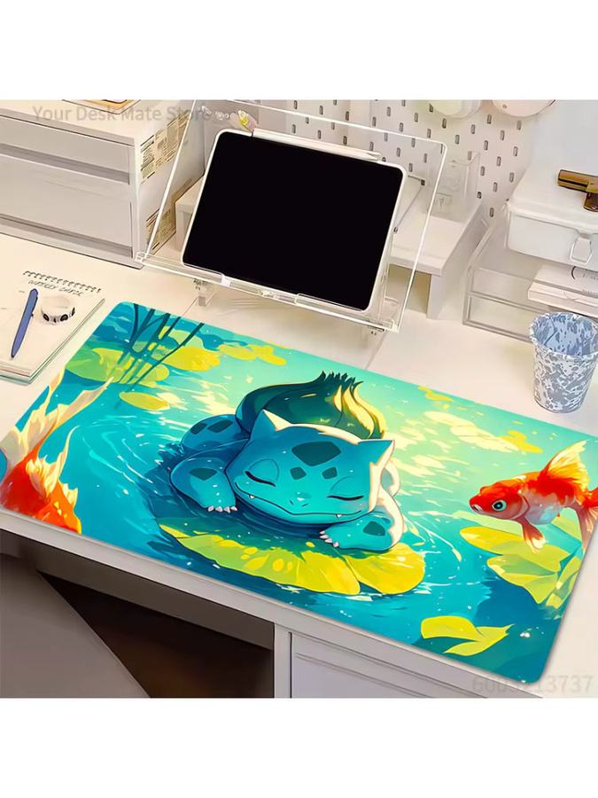 Bandai E-Sport-Mauspad Pokemon Bulbasaur in Multicolour aus flexiblem Gummi für Gamer und PC - Bild 2