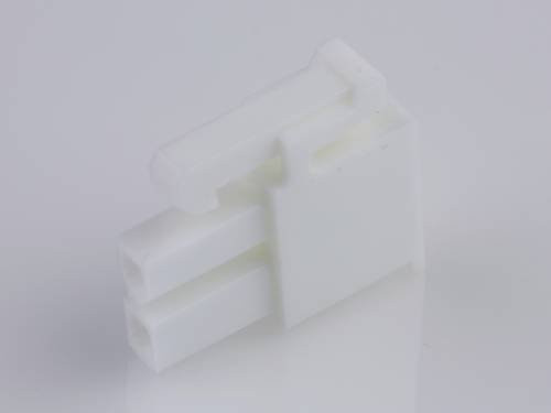 Molex Buchsengehäuse-Kabel in Weiß mit 4,2 mm Rastermaß - Bild 1