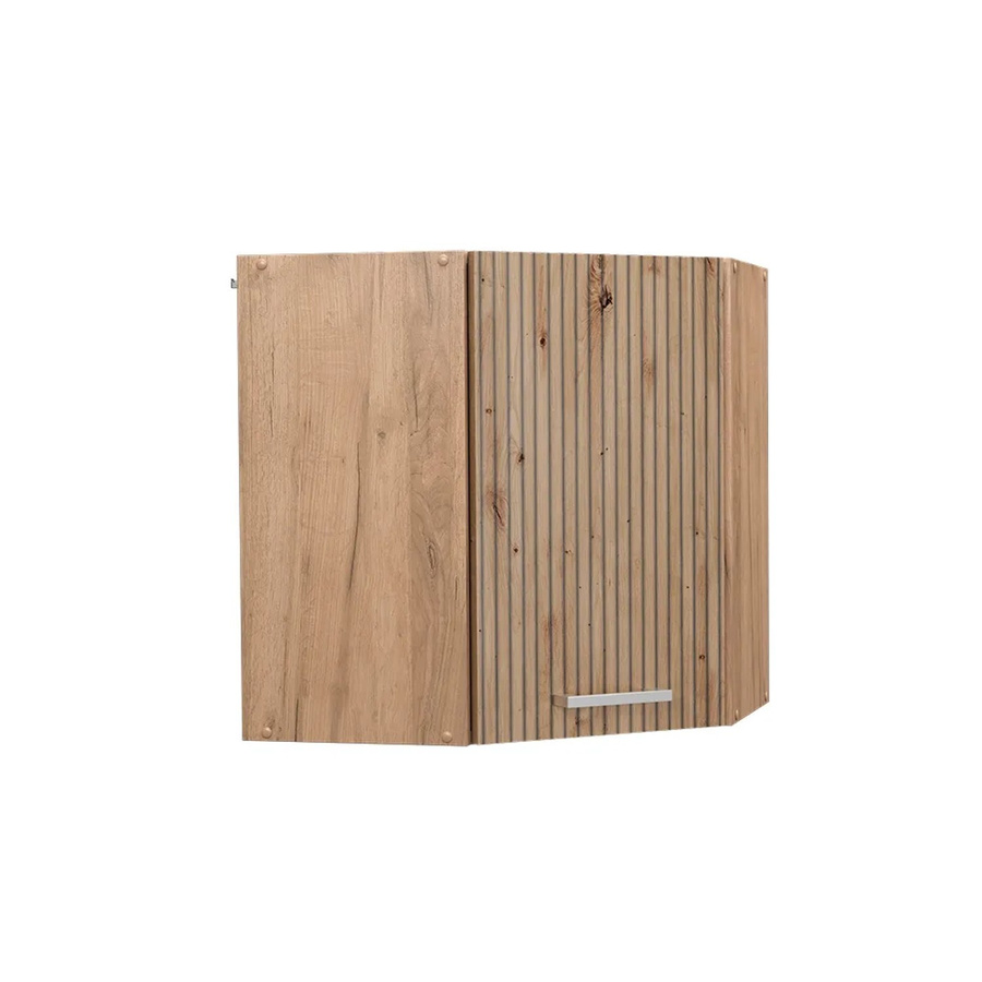 Vicco Eckhängeschrank R-Line Küchen-Eckschrank Artisan-Eiche/Goldkraft Eiche, Breite: 57 cm, Höhe: 60 cm, Tiefe: 34,1 cm - Bild 2