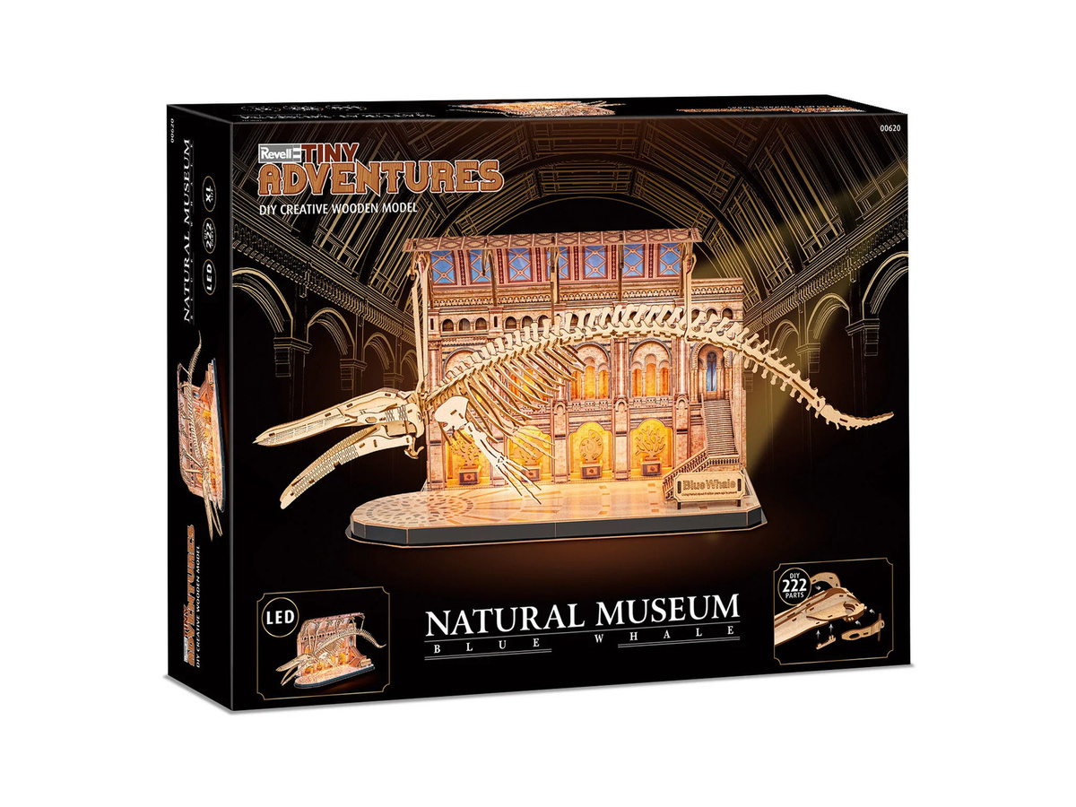 Revell Natural Museum Blue Whale, Holz, ab 10 Jahre - Bild 3