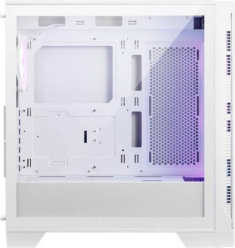 MSI MAG FORGE 320R AIRFLOW Mid-Tower ATX Gehäuse in Weiß mit Glas-Seitenteil - Bild 1