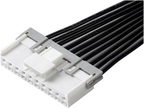 Molex Buchsengehäuse-Kabel 15137-1403 in Beige oder Weiß - Bild 1
