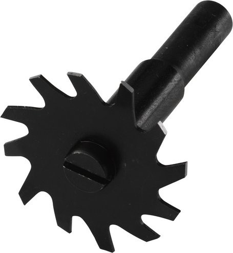 Mr. GARDENER Schlitzfräser für H-Nuten in Schwarz - Bild 1