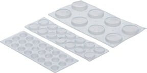 BGS Do it yourself Elastikpuffer-Satz aus Kunststoff, transparent, 46-teilig - Bild 1