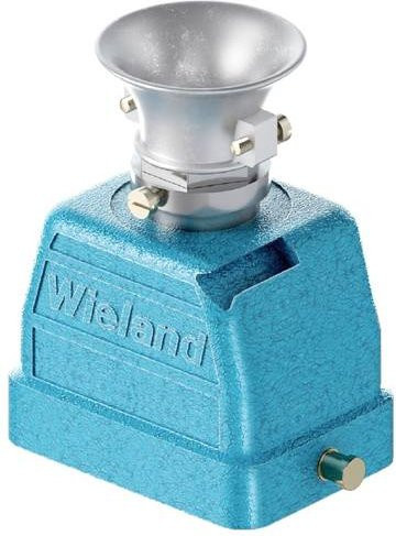 Wieland Electric Gehäuseoberteil 70.352.0636.3 aus Zink in Blau - Bild 1