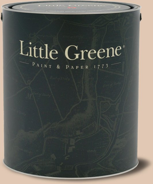 Little Greene Intelligent Exterior Eggshell Holzschutzfarbe Castell Pink 314, 2,5 l - Bild 1