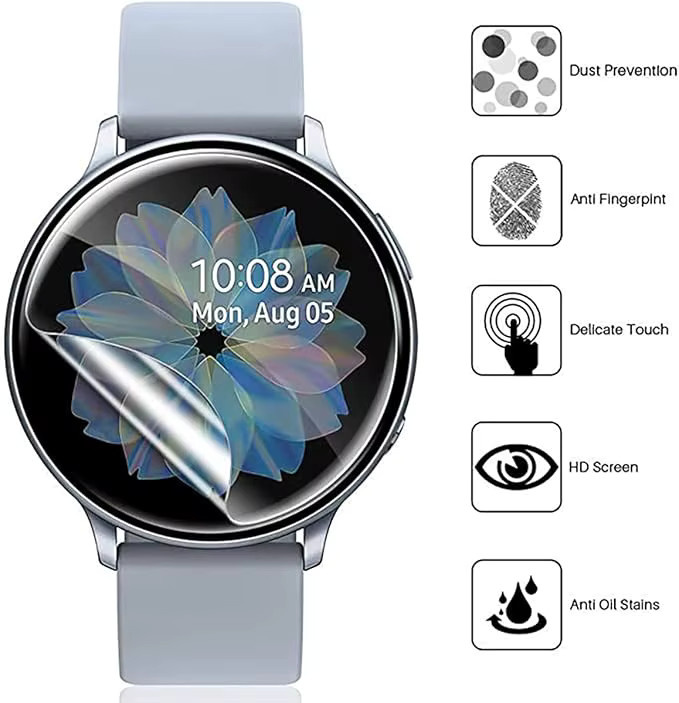 Displayschutzfolie Huawei Watch GT5/GT5 Pro, transparent, Silikon - Bild 3