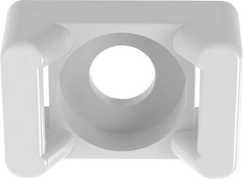 Panduit Kabelbindersockel TM2S6-C schraubbar, Farblos, für Bündel-Durchmesser bis max. 127 mm - Bild 1