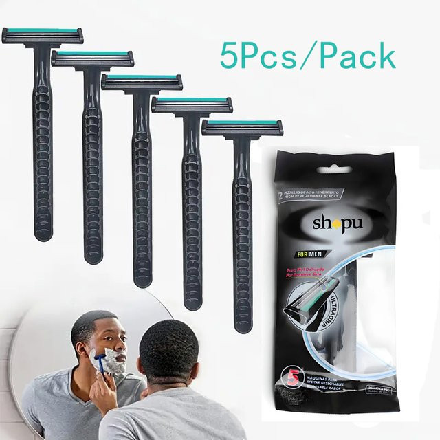 SHAPU Blades Einweg-Rasierer, 2-lagig, Unisex - Bild 1