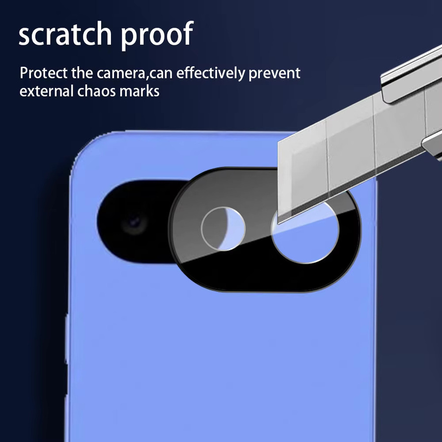 2 Stück 3D gebogene Displayschutzfolie und Objektivschutz Glas für Google Pixel 10a 5G in Transparent - Bild 2