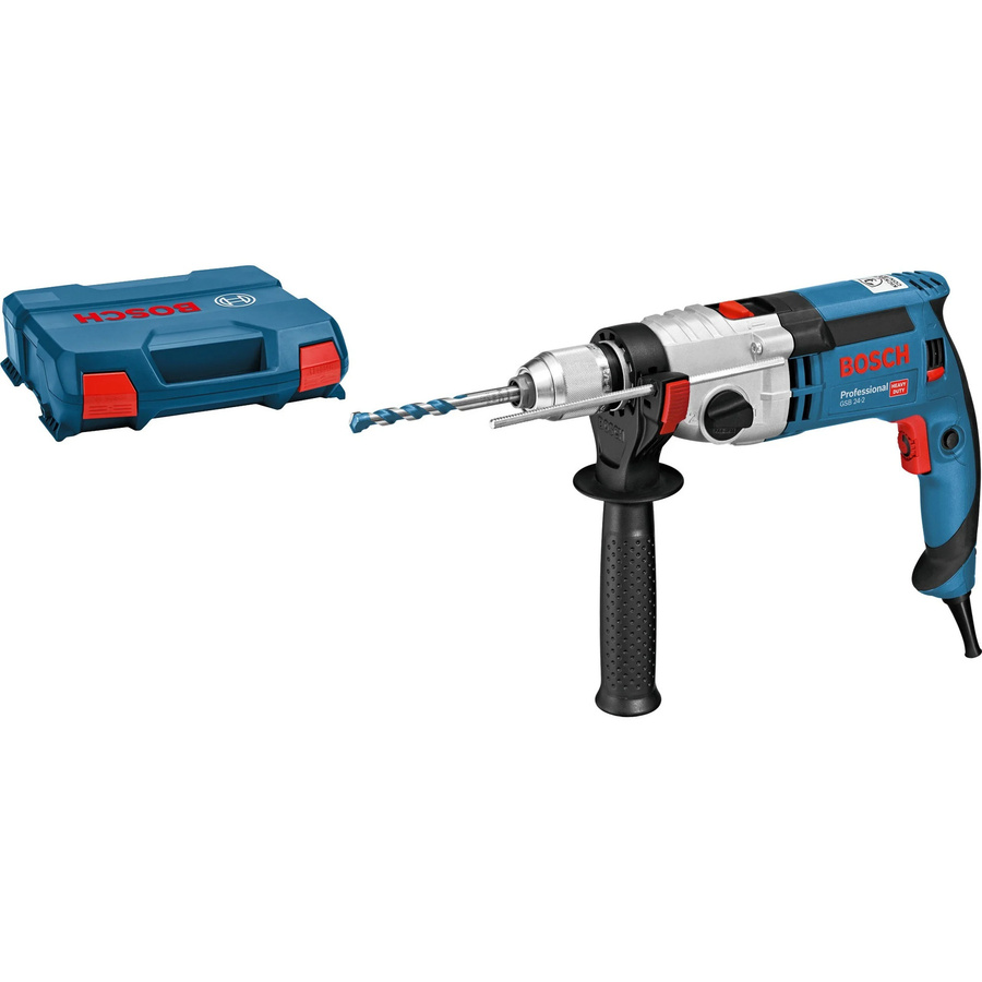 Bosch Schlagbohrmaschine GSB 24-2 Professional in Blau und Schwarz - Bild 1