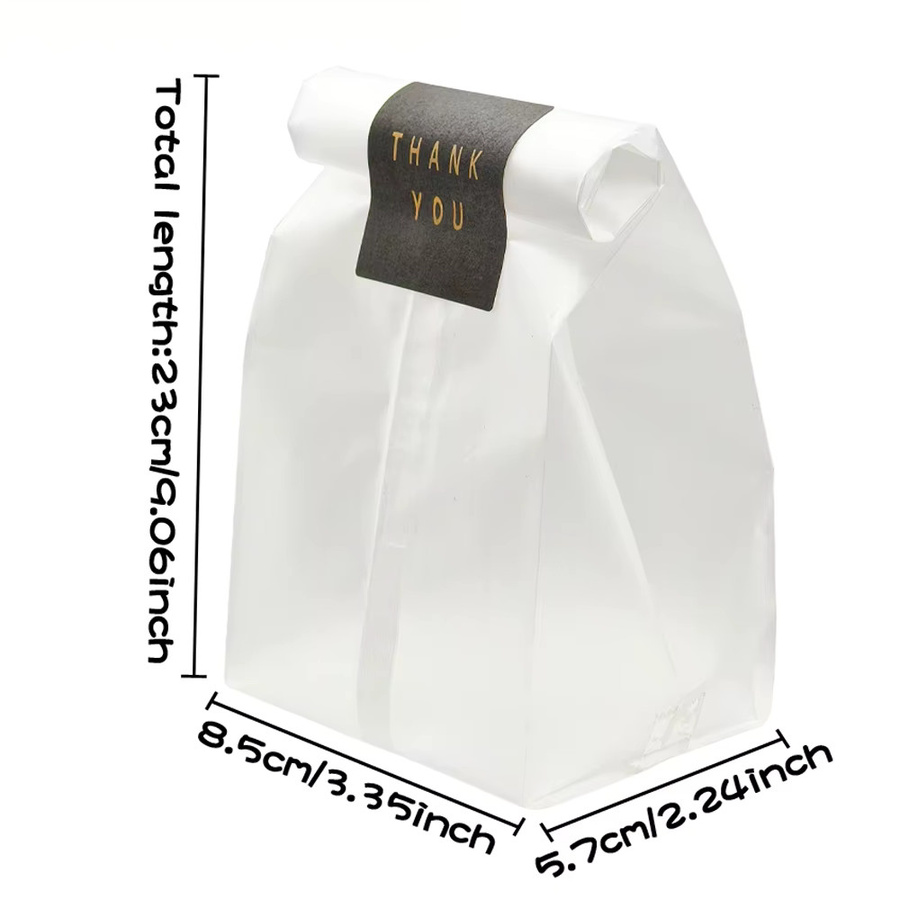 100 transparente lebensmittelechte Plastiktüten mit Pressverschluss zur multifunktionalen Verpackung - Bild 1