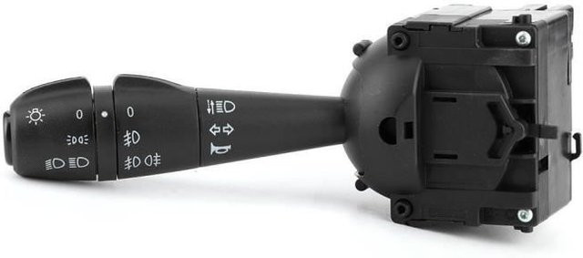 ARAMOX Blinker Schalter Lenksäulenhebel für Renault, Schwarz, Artikelnummer 8201167988 - Bild 1