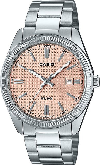 Casio Armbanduhr, Quarz, Edelstahl, 38 mm, Herren - Bild 1
